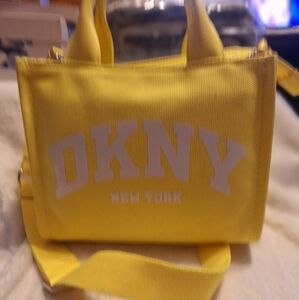 DKNY Vibrant Yellow Hadlee Shoulder Bag NWT